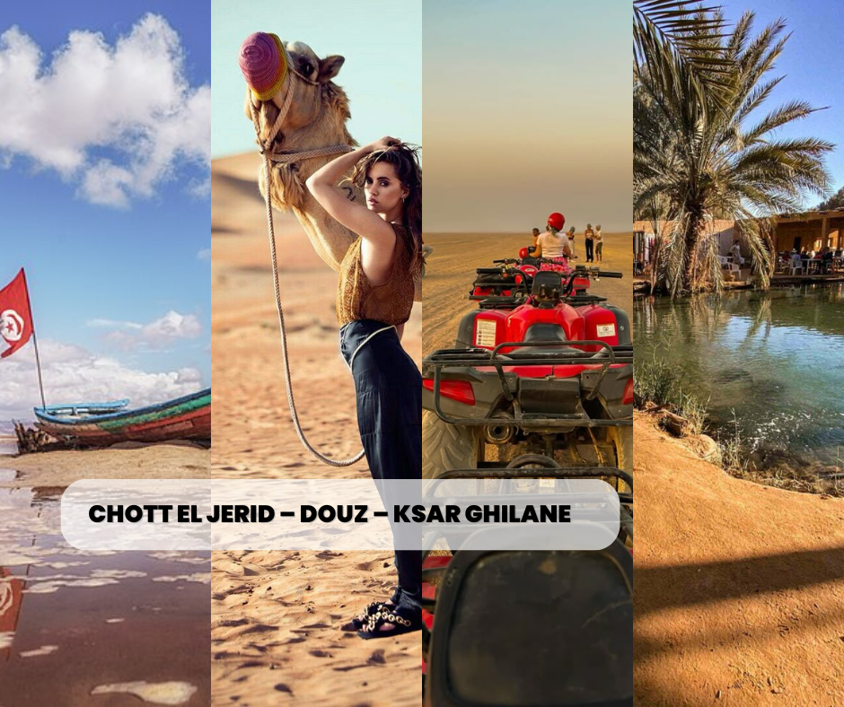 Chott El Jerid – Douz – Ksar Ghilane