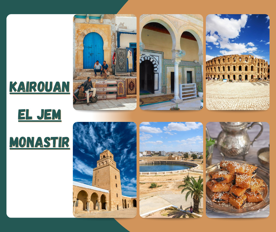 Kairouan, El Jem & Monastir